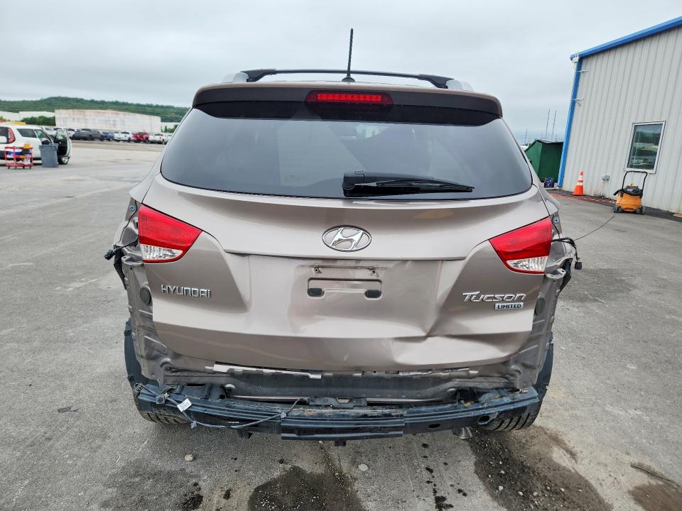 2013 Hyundai VIN KM8JU3AC8DU579963 COPART salvage auction — FRONT END, Ok - Cert Of Title-Salvage, sold $2,350 on 2026-07-15 (photo 6)