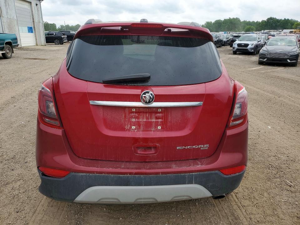 2021 Buick Encore VIN KL4CJESB7MB335864 COPART salvage auction — FRONT END, Mi - Scrap Certificate Of Title, sold $1,000 on 2026-07-22 (photo 6)