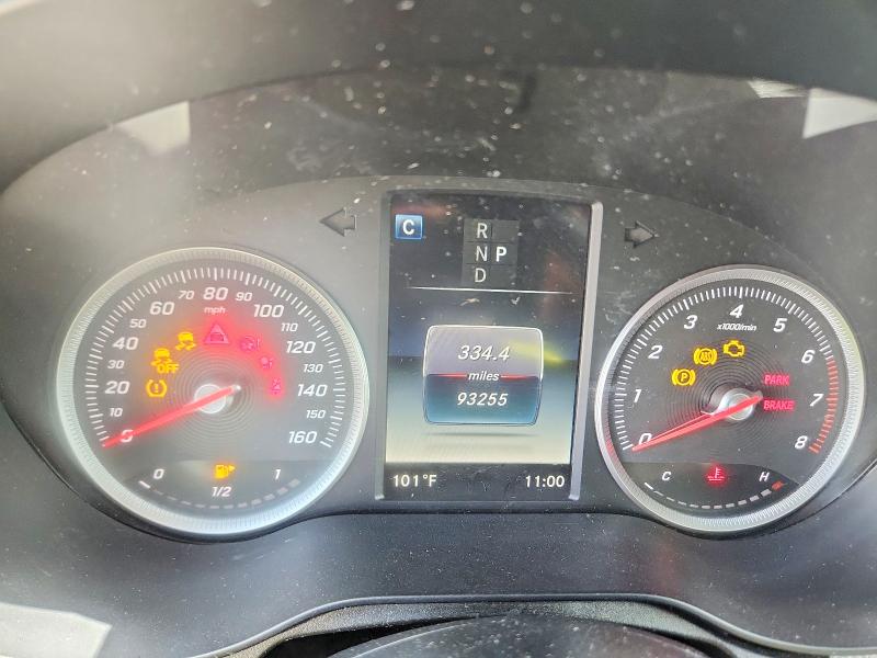 2018 Mercedes-benz Glc VIN WDC0J4KB5JF330468 COPART salvage auction — FRONT END, Fl - Certificate Of Title, sold $8,400 on 2026-07-21 (photo 9)