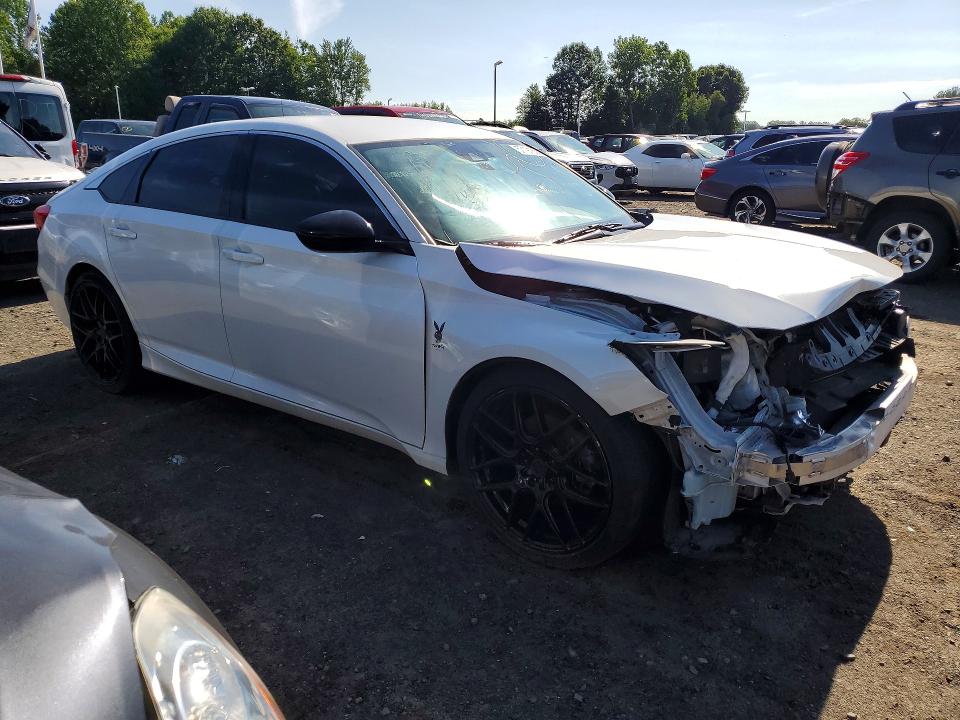 2020 Honda Accord VIN 1HGCV1F32LA019641 COPART salvage auction — FRONT END, Fl - Certificate Of Title, sold $6,000 on 2026-07-03 (photo 4)