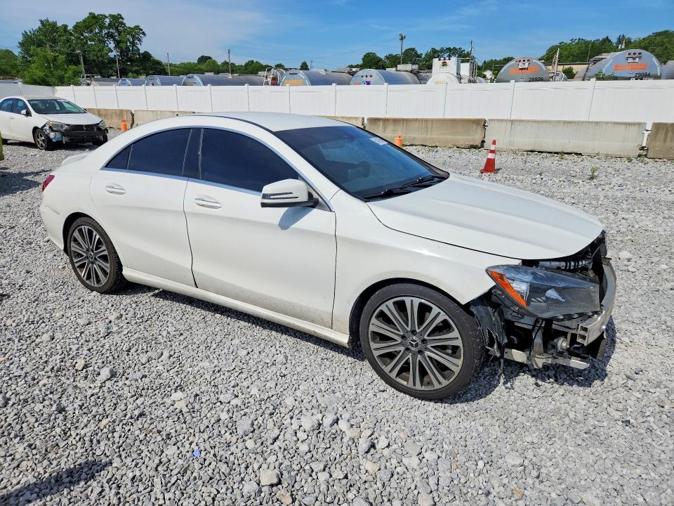2018 Mercedes-benz Cla-klasse VIN WDDSJ4EB8JN669912 COPART salvage auction — FRONT END, Oh - Cert Of Title-Salvage, sold $3,950 on 2026-07-07 (photo 4)
