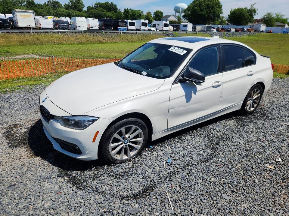 2018 BMW VIN WBA8E5G58JNV01710 COPART salvage auction — SIDE, Nj - Cert Of Title-Salvage, sold $2,250 on 2026-07-31 (photo 1)