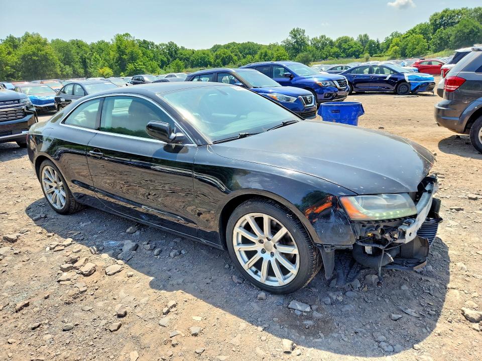 2011 Audi A5 VIN WAULFAFR8BA009143 COPART salvage auction — FRONT END, Pa - Certificate Of Salvage, sold $575 on 2026-07-08 (photo 4)