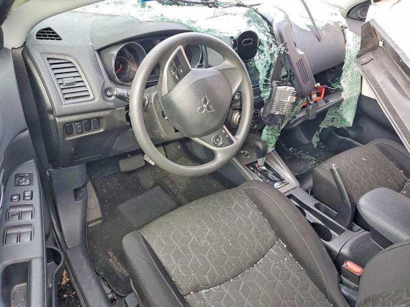 2024 Mitsubishi Outlander sport VIN JA4ARUAU8RU017261 COPART salvage auction — ROLLOVER, Fl - Certificate Of Destruction (P), sold $3,200 on 2026-07-08 (photo 8)