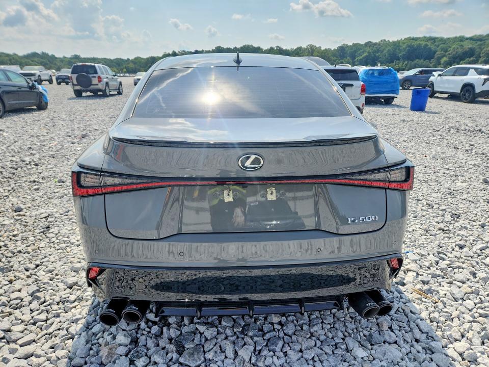 2025 Lexus Is 500 VIN JTHAP1D20S5007438 COPART salvage auction — Front End, GA - CERT OF TITLE-SALVAGE, sold $25,250 on 2026-08-04 (photo 6)