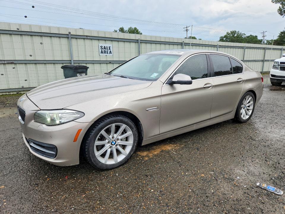 2014 BMW 5 series VIN WBA5B3C54ED536620 COPART salvage auction — SIDE, LA - CERTIFICATE OF TITLE, sold $2,750 on 2026-07-02 (photo 1)