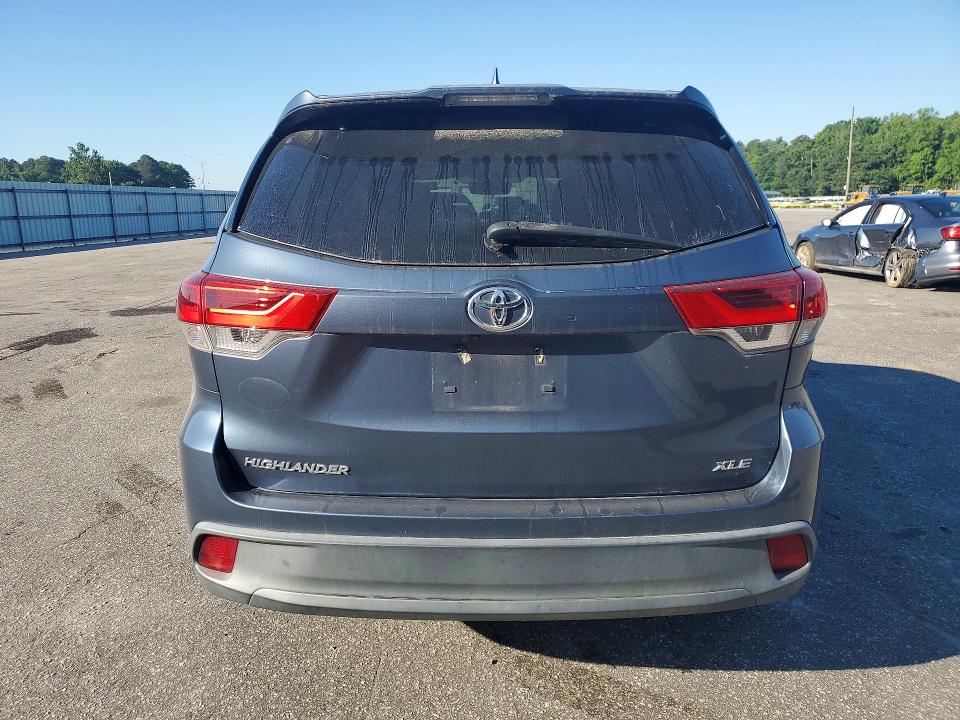2018 Toyota Highlander VIN 5TDKZRFH7JS280711 COPART salvage auction — MECHANICAL, Fl - Dealer Only Clean Title, sold $12,300 on 2026-07-28 (photo 6)