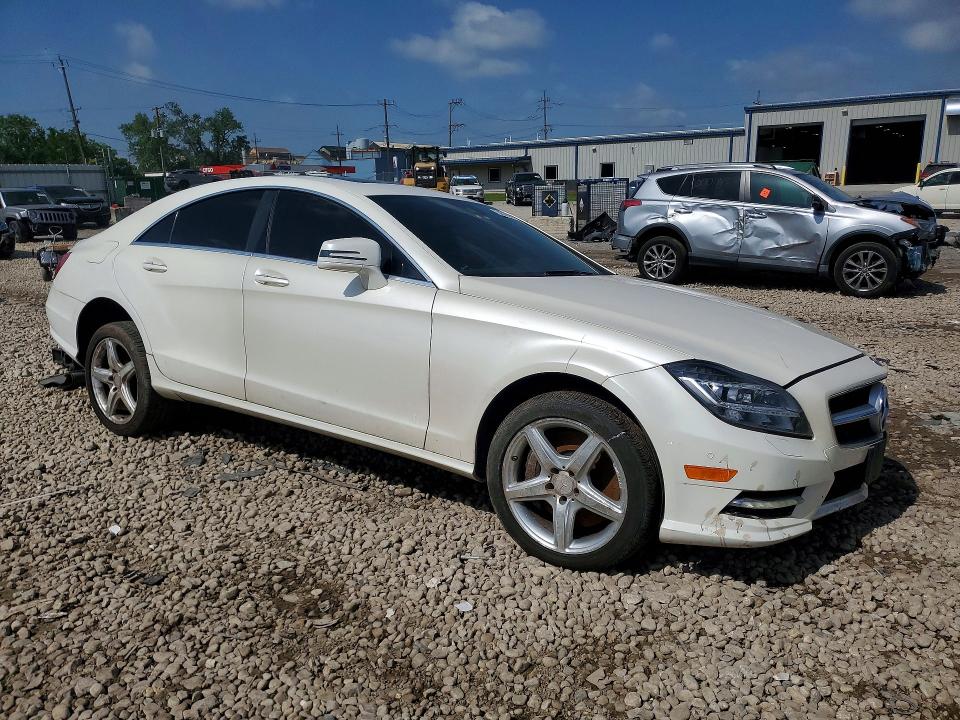 2014 Mercedes-benz Cls-klasse VIN WDDLJ9BB2EA100167 COPART salvage auction — MINOR DENT/SCRATCHES, Il - Salvage Certificate, sold $3,500 on 2026-07-09 (photo 4)