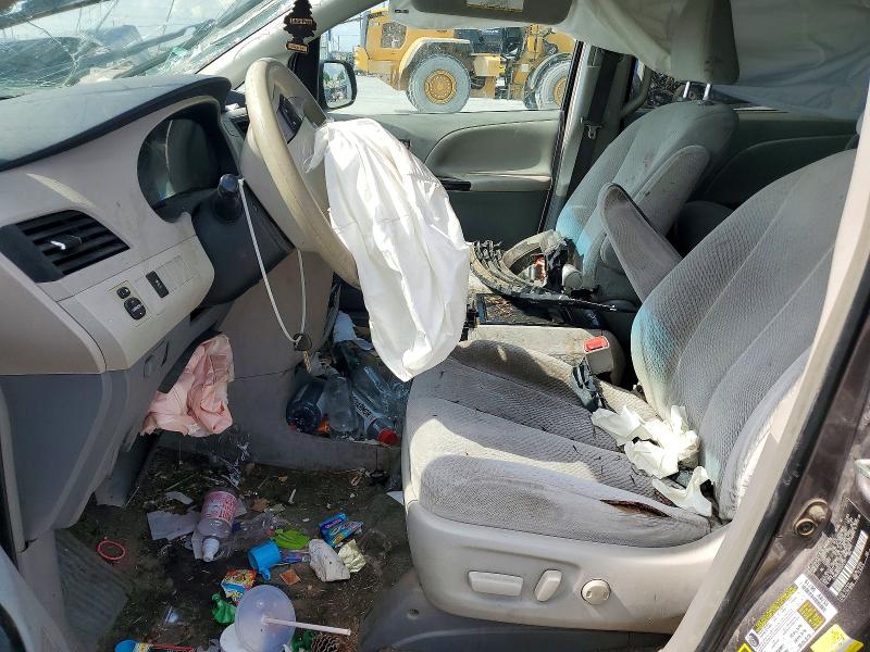 2014 Toyota Sienna VIN 5TDKK3DC5ES453107 COPART salvage auction — FRONT END, Ok - Cert Of Title-Salvage, sold $900 on 2026-07-22 (photo 7)