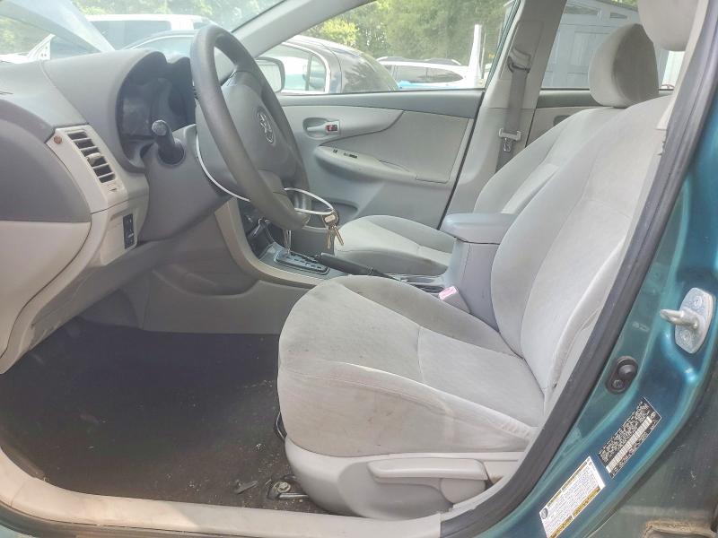 2009 Toyota Corolla VIN JTDBL40E19J012636 COPART salvage auction — FRONT END, GA - CERTIFICATE OF TITLE, sold $275 on 2026-07-21 (photo 7)