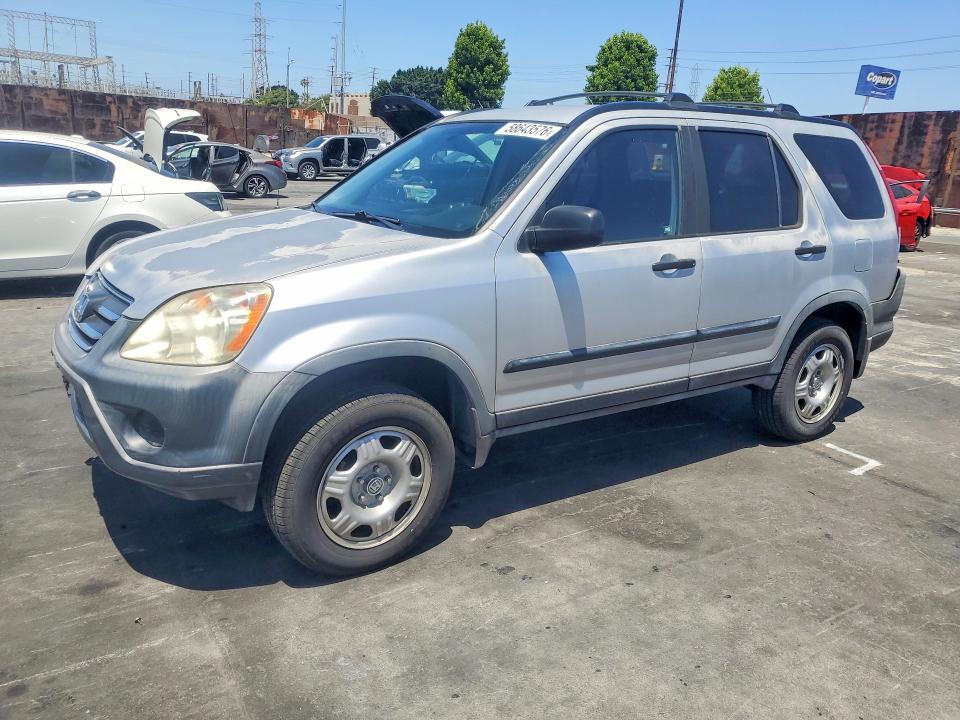 2006 Honda Cr-v VIN JHLRD68516C028544 COPART salvage auction — REAR END, Ca - Salvage Certificate, sold $1,150 on 2026-07-15 (photo 1)
