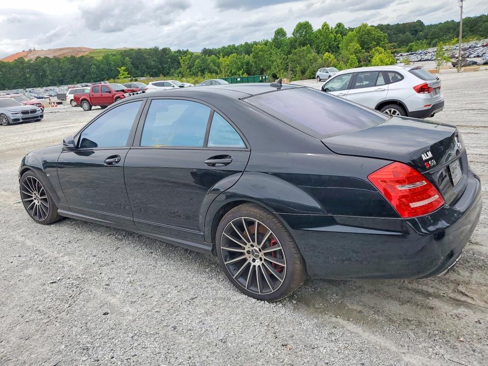 2011 Mercedes-benz S-klasse amg VIN WDDNG7EB2BA372365 COPART salvage auction — FRONT END, Ga - Certificate Of Title, sold $6,800 on 2026-07-08 (photo 2)