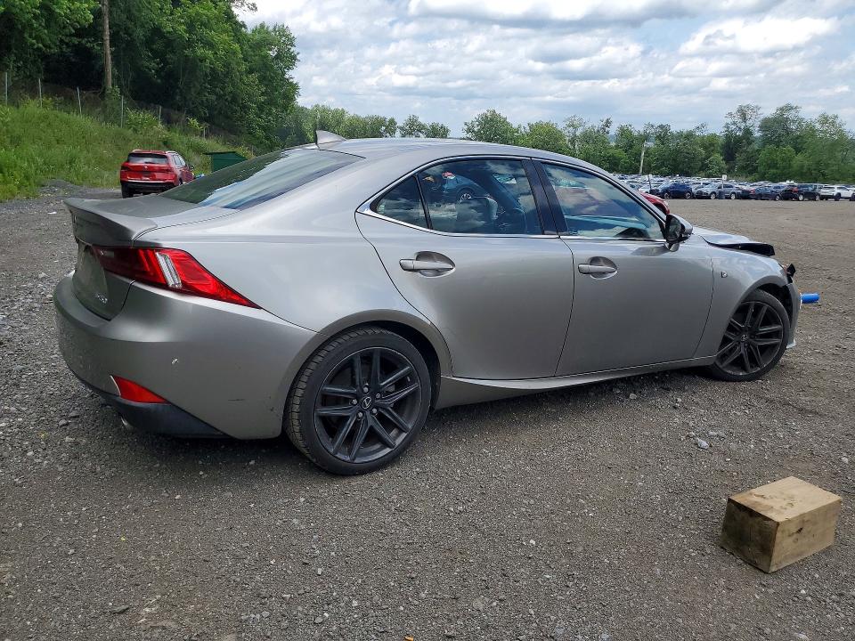 2015 Lexus Is VIN JTHBF1D24F5054078 COPART salvage auction — FRONT END, Ny - Mv-907A Salvage Certificate, sold $4,700 on 2026-07-09 (photo 3)