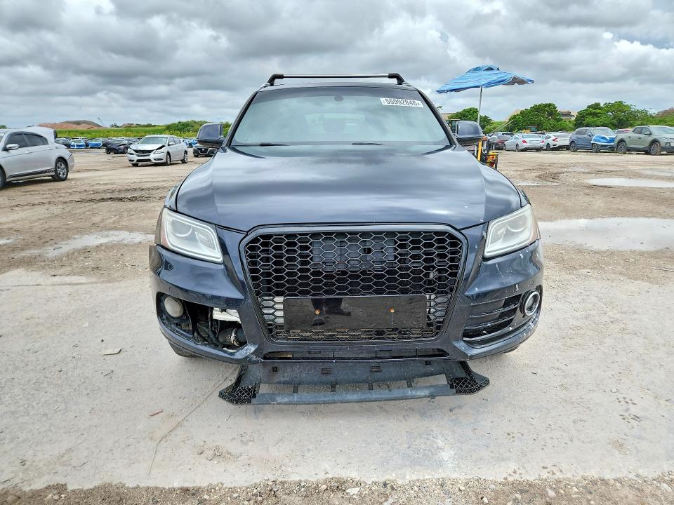 2015 Audi Q5 VIN WA1LFAFP3FA096371 COPART salvage auction — FRONT END, Fl - Certificate Of Title, sold $2,100 on 2026-07-09 (photo 5)