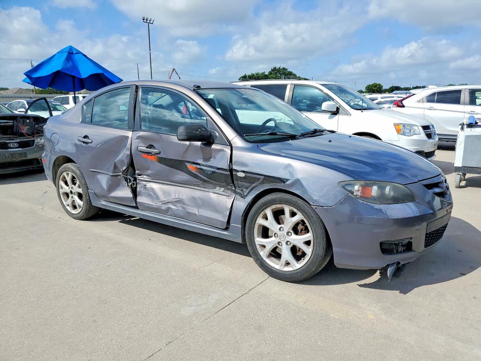 2008 Mazda 3 VIN JM1BK324481781082 COPART salvage auction — SIDE, TX - SALVAGE VEHICLE TITLE (P), sold $275 on 2026-07-16 (photo 4)