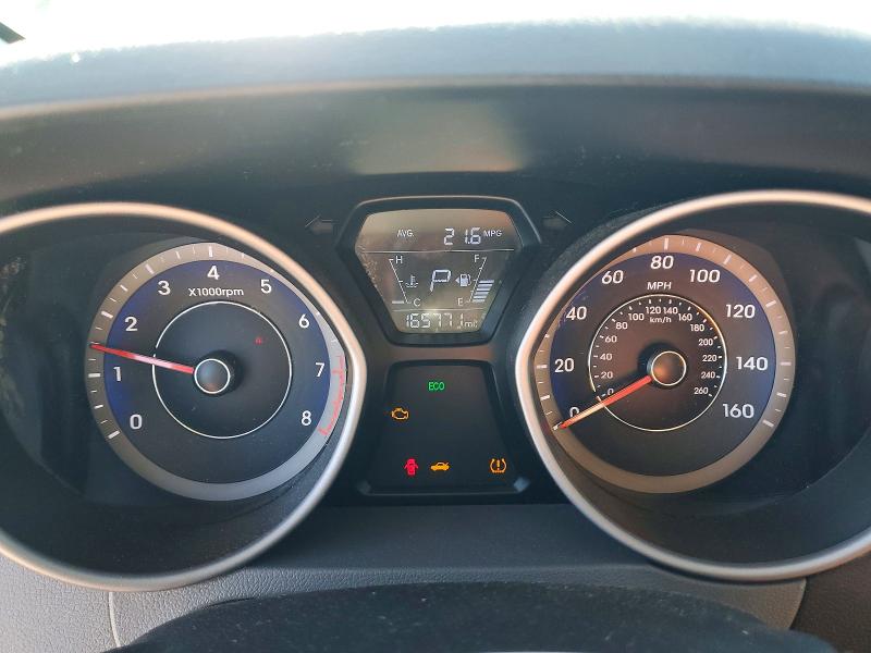 2015 Hyundai Elantra VIN KMHDH4AE2FU229448 COPART salvage auction — REAR END, Ca - Salvage Certificate, sold $750 on 2026-07-02 (photo 9)