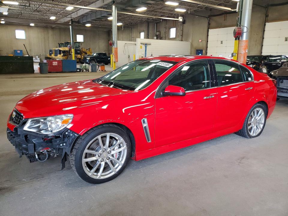 2014 Chevrolet Ss VIN 6G3F15RW6EL962873 COPART salvage auction — FRONT END, MN - CERT OF TITLE-SALVAGE, sold $6,200 on 2026-07-28 (photo 1)
