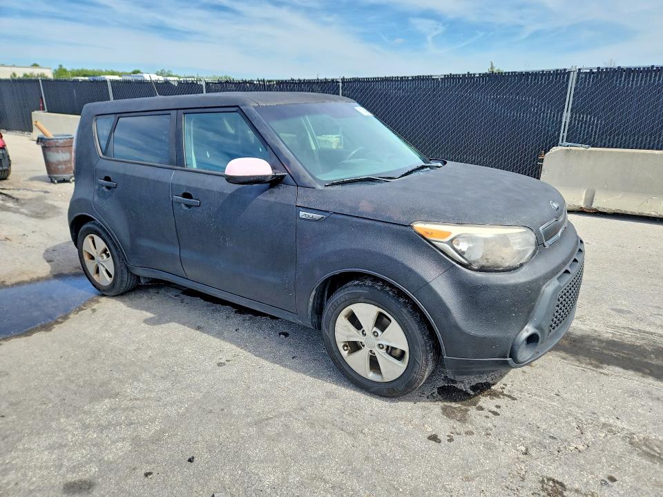 2016 Kia Soul VIN KNDJN2A29G7378353 COPART salvage auction — FRONT END, MT - CERTIFICATE OF TITLE, sold $950 on 2026-07-02 (photo 4)