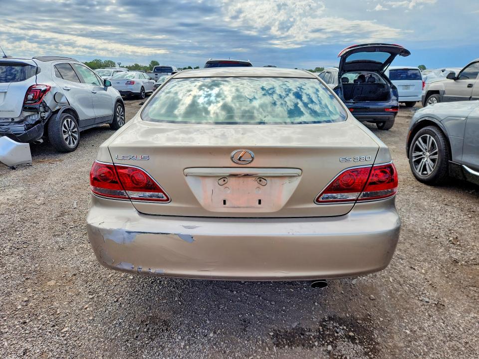 2006 Lexus ES VIN JTHBA30G665157241 COPART salvage auction — FRONT END, Il - Salvage Certificate, sold $700 on 2026-07-14 (photo 6)