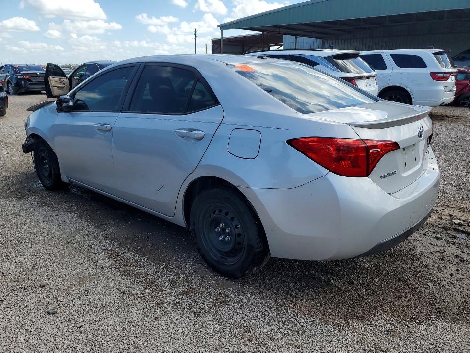 2018 Toyota Corolla VIN 5YFBURHE1JP749270 COPART salvage auction — FRONT END, TX - CERTIFICATE OF TITLE, sold $2,550 on 2026-07-28 (photo 2)