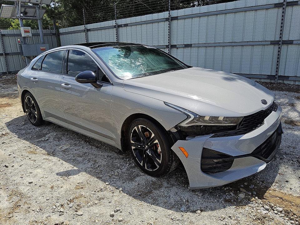 2021 Kia K5 VIN 5XXG64J26MG025428 COPART salvage auction — FRONT END, Ga - Certificate Of Title, sold $325 on 2026-07-16 (photo 4)