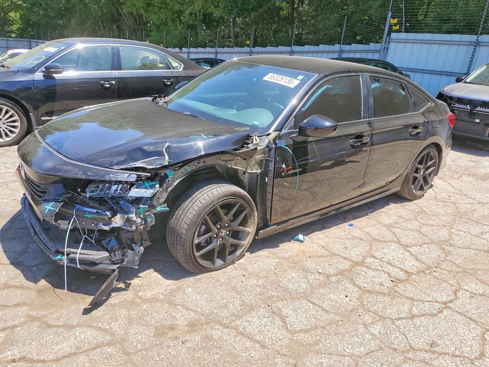 2024 Honda Civic VIN 2HGFE2F59RH590834 COPART salvage auction — FRONT END, Ga - Cert Of Title-Salvage, sold $8,700 on 2026-07-31 (photo 1)