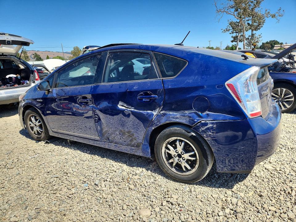 2011 Toyota Prius VIN JTDKN3DU8B0324261 COPART salvage auction — SIDE, CA - SALVAGE CERTIFICATE, sold $675 on 2026-07-14 (photo 2)