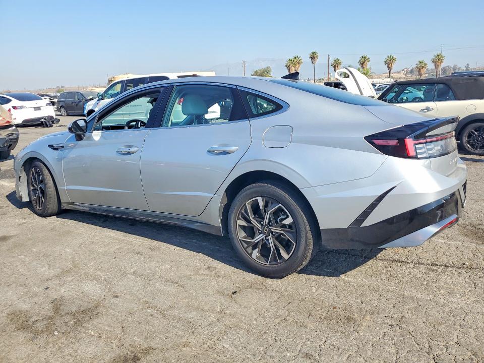 2024 Hyundai Sonata VIN KMHL64JA2RA374588 COPART salvage auction — FRONT END, Ca - Salvage Certificate, sold $5,800 on 2026-07-02 (photo 2)