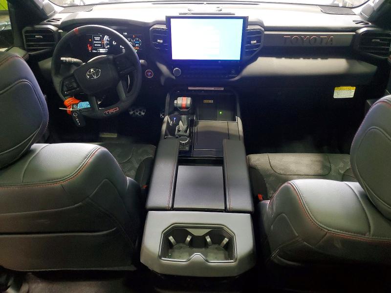 2024 Toyota Sequoia VIN 7SVAAABA7RX046755 COPART salvage auction — FRONT END, Tx - Salvage Vehicle Title (P), sold $17,400 on 2026-07-27 (photo 8)