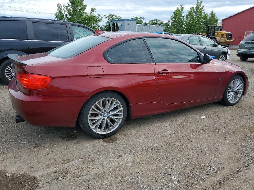 2011 BMW 3er VIN WBAKF9C59BE672175 COPART salvage auction — SIDE, On - Permit No Brand - Unfit, sold $2,650 on 2026-07-09 (photo 3)