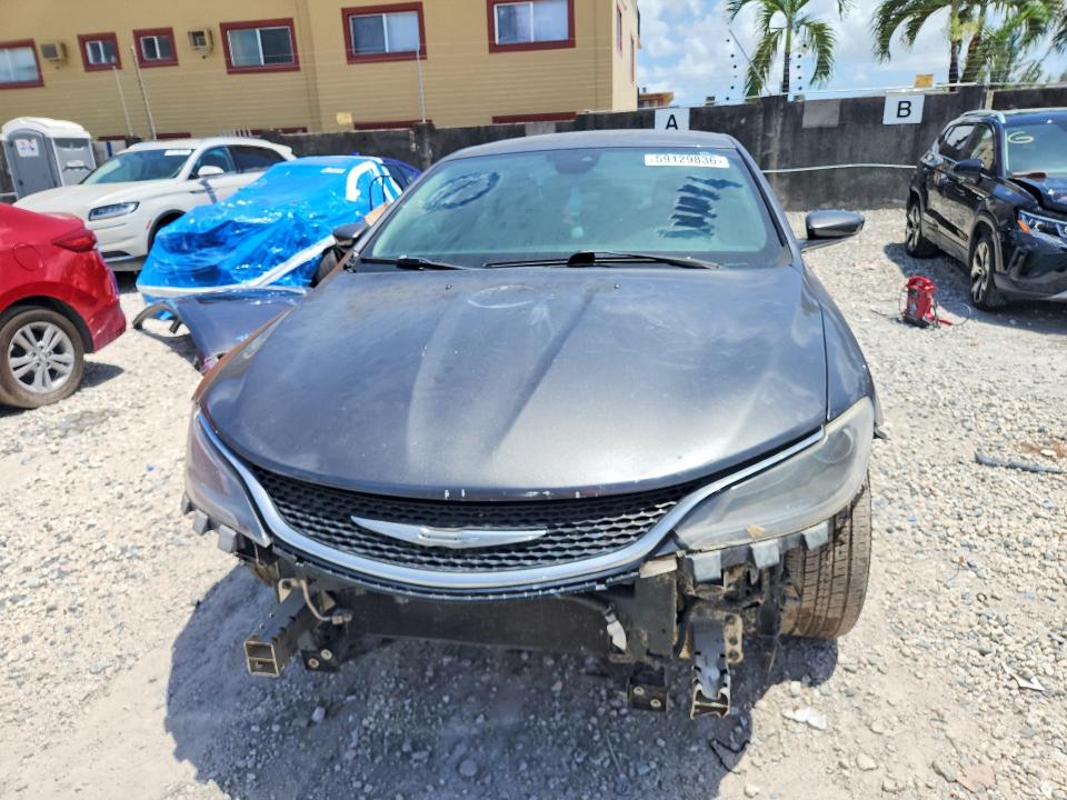 2015 Chrysler 200 VIN 1C3CCCCG8FN520073 COPART salvage auction — FRONT END, VA - CERTIFICATE OF TITLE, sold $275 on 2026-07-22 (photo 5)