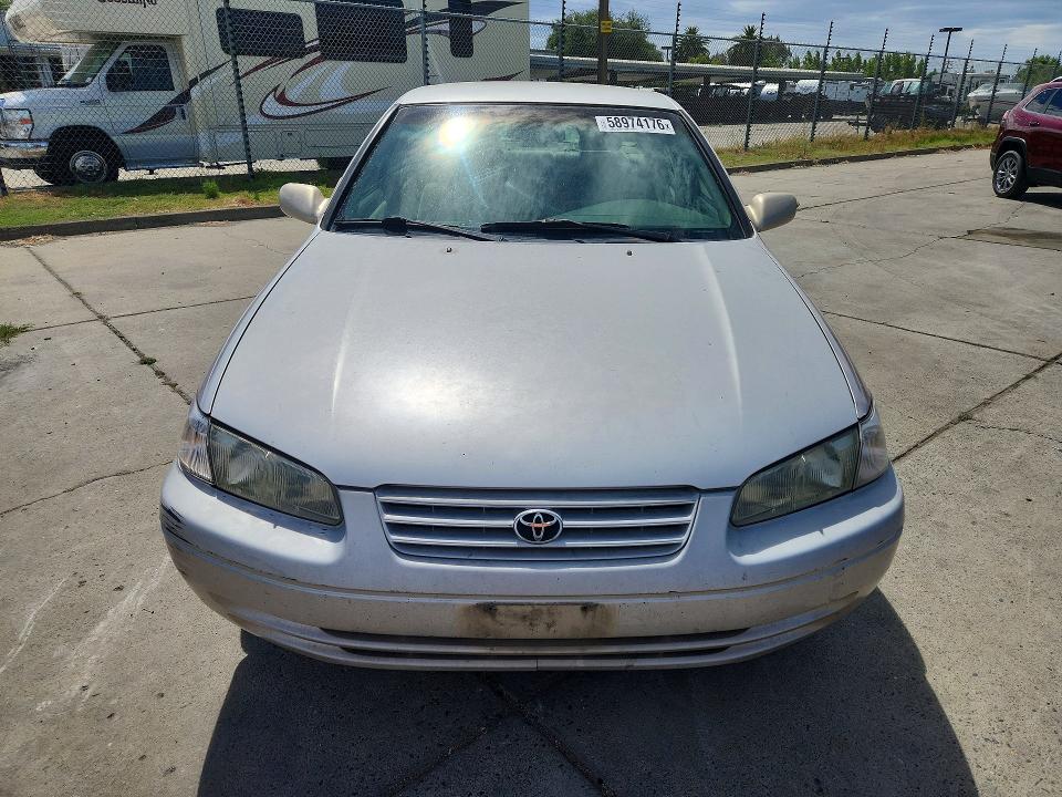 1997 Toyota Camry VIN 4T1BG22K8VU750644 COPART salvage auction — REAR END, Ca - Salvage Certificate, sold $300 on 2026-08-17 (photo 5)