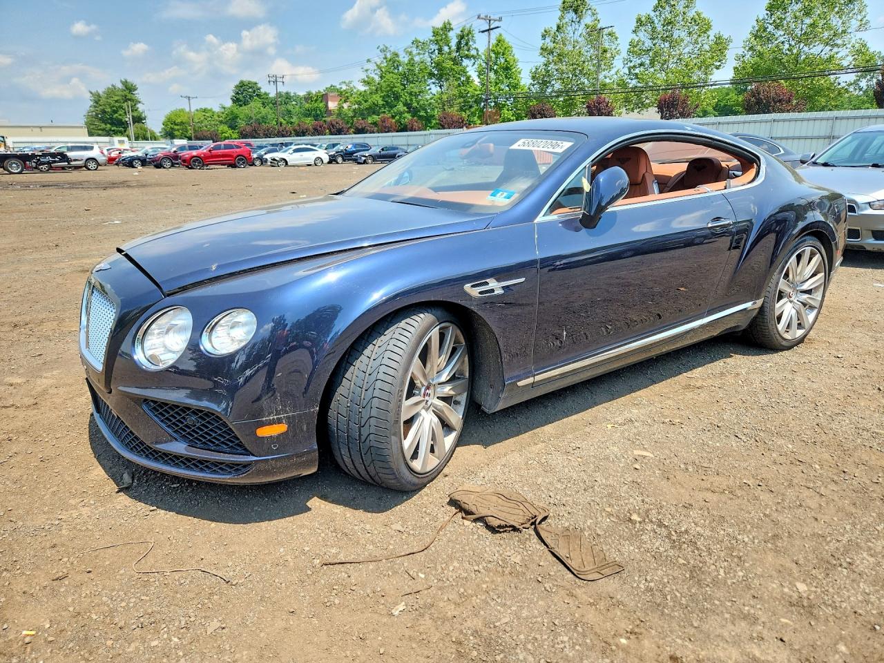 2016 Bentley Continental VIN SCBFT7ZA3GC057262 — COPART salvage auction photo