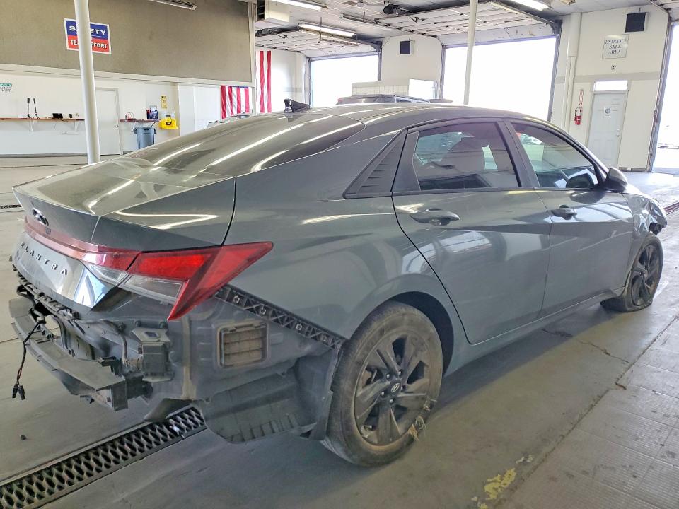 2022 Hyundai Elantra VIN KMHLM4AG4NU330045 COPART salvage auction — FRONT END, Wa - Bill Of Sale, sold $1,900 on 2026-07-08 (photo 3)