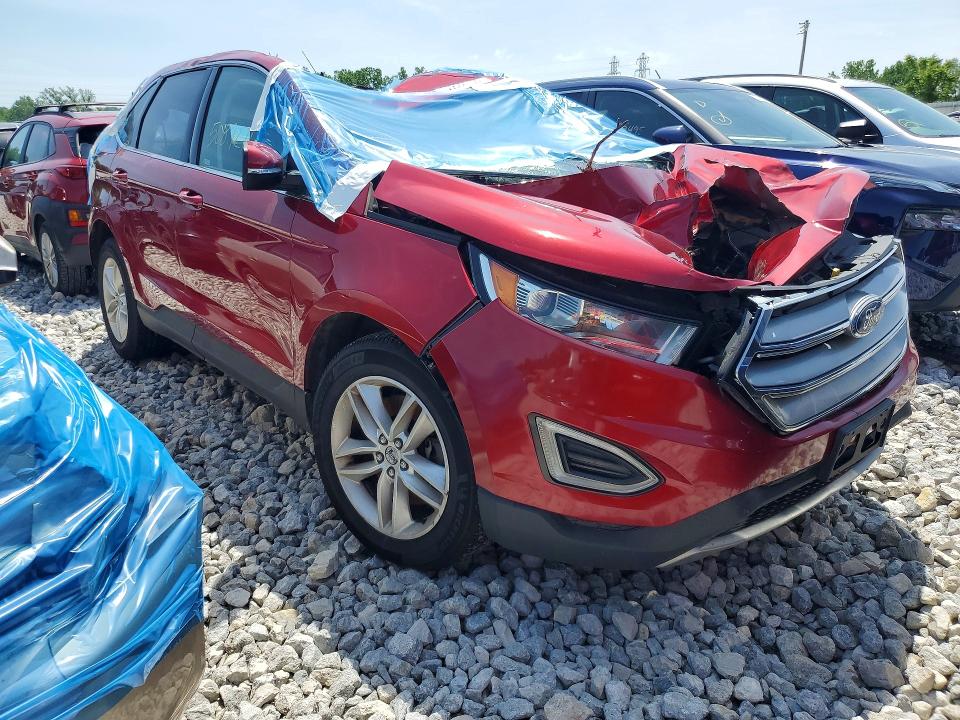 2017 Ford Edge VIN 2FMPK4J91HBC42329 COPART salvage auction — ALL OVER, OH - CERT OF TITLE-SALVAGE, sold $475 on 2026-07-02 (photo 4)