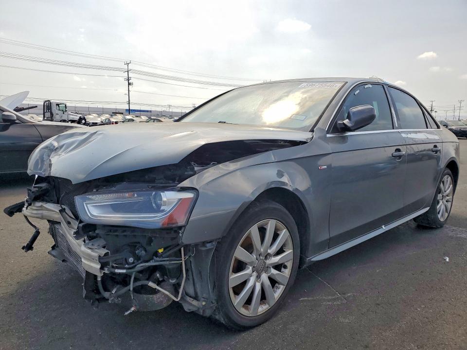 2015 Audi A4 VIN WAUAFAFL0FN034295 COPART salvage auction — FRONT END, Tx - Dis/Dlr/Exp Only Clean Title, sold $450 on 2026-07-22 (photo 1)