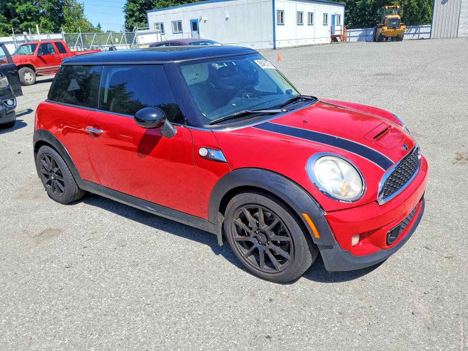 2012 Mini Cooper VIN WMWSV3C51CT385667 COPART salvage auction — FRONT END, Wa - Cert Of Ownership-Rebuilt, sold $525 on 2026-07-03 (photo 4)