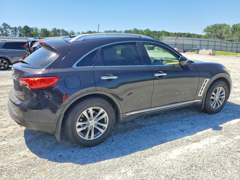 2012 Infiniti Fx VIN JN8AS1MW1CM151398 COPART salvage auction — MINOR DENT/SCRATCHES, Ga - Cert Of Title-Salvage, sold $650 on 2026-07-06 (photo 3)