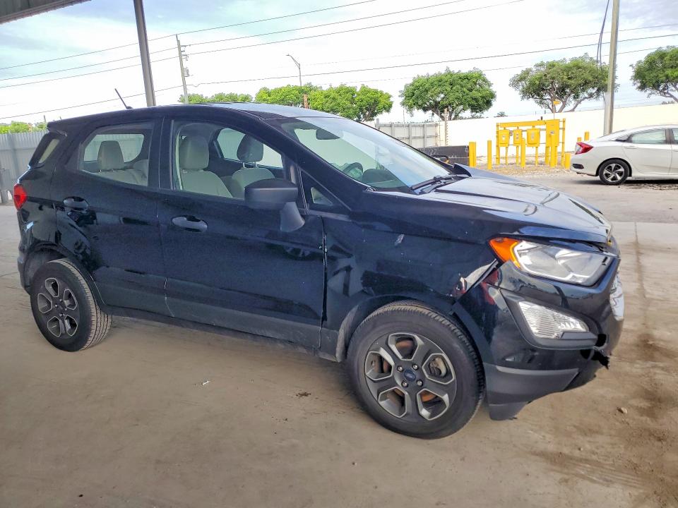 2021 Ford Ecosport VIN MAJ3S2FE9MC449984 COPART salvage auction — FRONT END, Fl - Certificate Of Destruction, sold $200 on 2026-07-22 (photo 4)