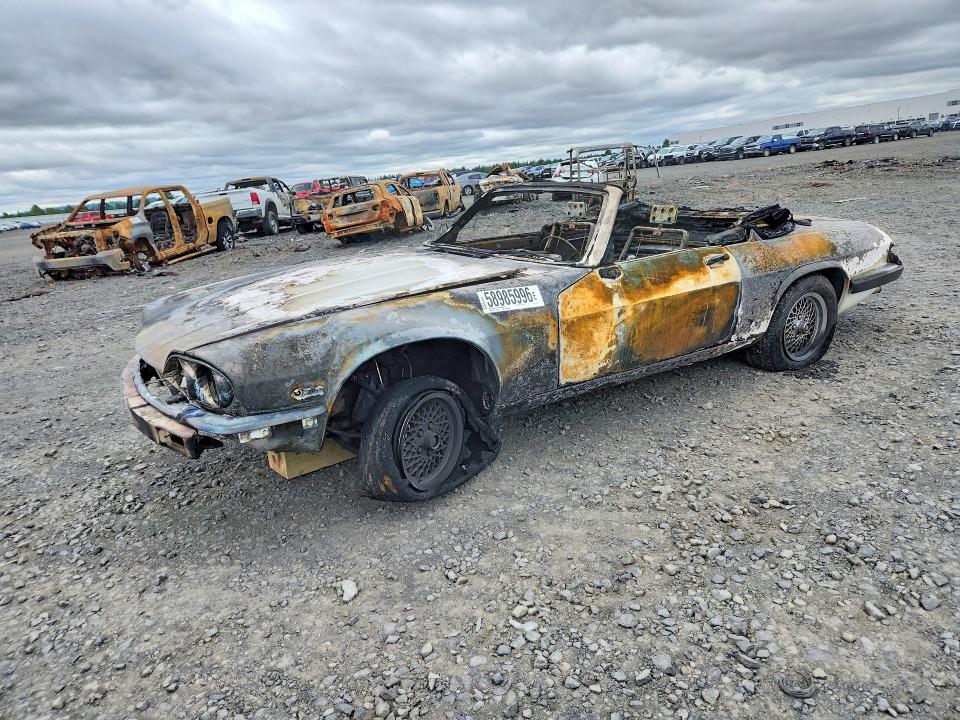 1989 Jaguar Xj series VIN SAJNV4844KC152033 COPART salvage auction — BURN, WA - BILL OF SALE, sold $30 on 2026-07-08 (photo 1)