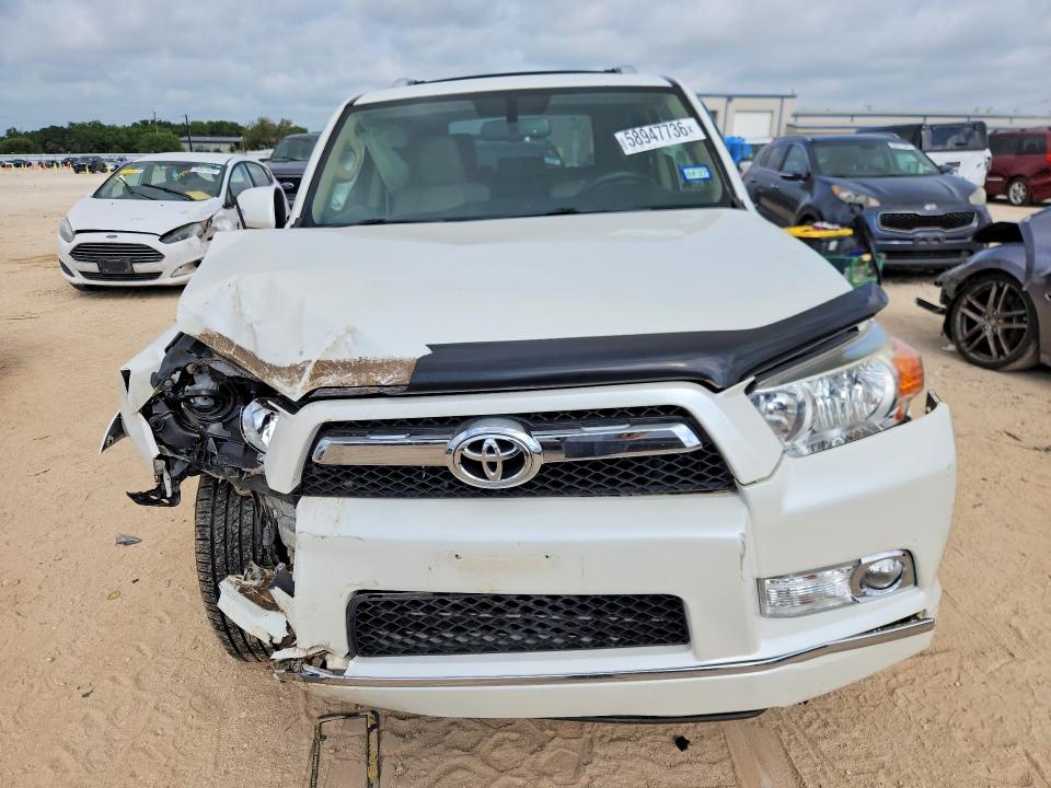 2013 Toyota 4runner VIN JTEZU5JR1D5055776 COPART salvage auction — FRONT END, Tx - Certificate Of Title, sold $4,550 on 2026-07-02 (photo 5)