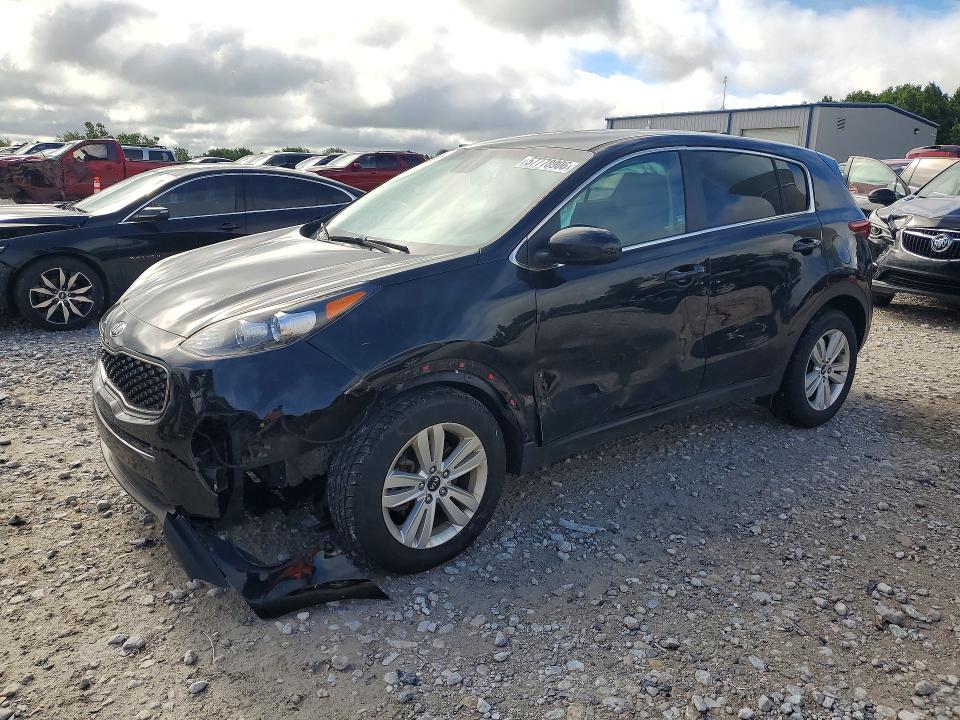 2018 Kia VIN KNDPM3ACXJ7395102 COPART salvage auction — FRONT END, Mi - Certificate Of Title, sold $1,900 on 2026-07-09 (photo 1)