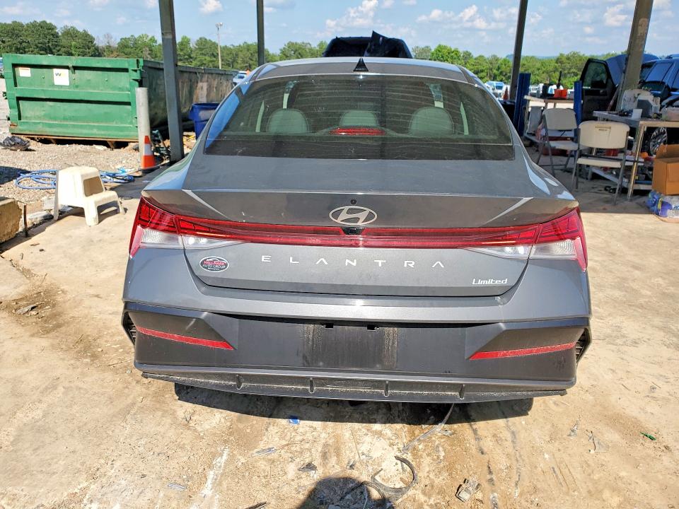 2025 Hyundai Elantra VIN KMHLP4DG8SU080002 COPART salvage auction — FRONT END, Al - Cert Of Title-Salvage Title, sold $3,150 on 2026-07-28 (photo 6)