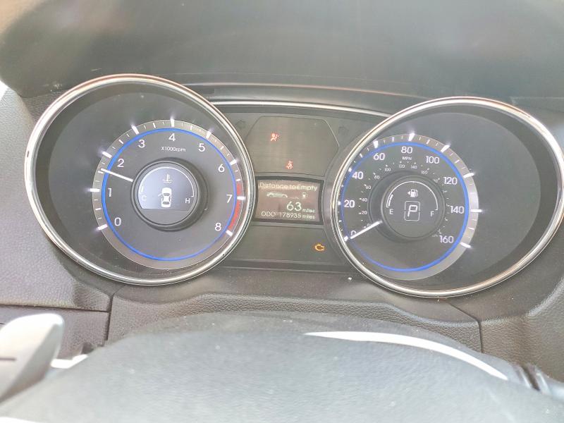 2013 Hyundai Sonata VIN 5NPEC4AC9DH720788 COPART salvage auction — REAR END, Co - Public - Salvage Title, sold $450 on 2026-07-28 (photo 9)