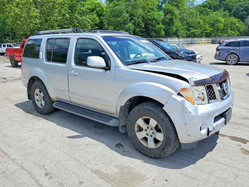 2005 Nissan Pathfinder VIN 5N1AR18W95C750636 COPART salvage auction — UNDERCARRIAGE, Pa - Certificate Of Salvage, sold $500 on 2026-07-02 (photo 4)