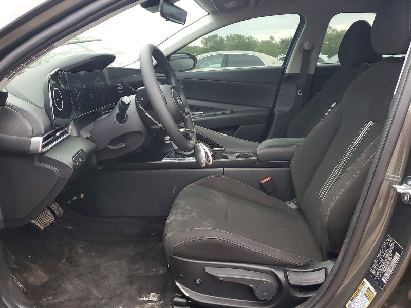 2024 Hyundai Elantra VIN KMHLM4DJ9RU101163 COPART salvage auction — FRONT END, Wi - Cert Of Title-Salvage Vehicle, sold $5,300 on 2026-07-06 (photo 7)