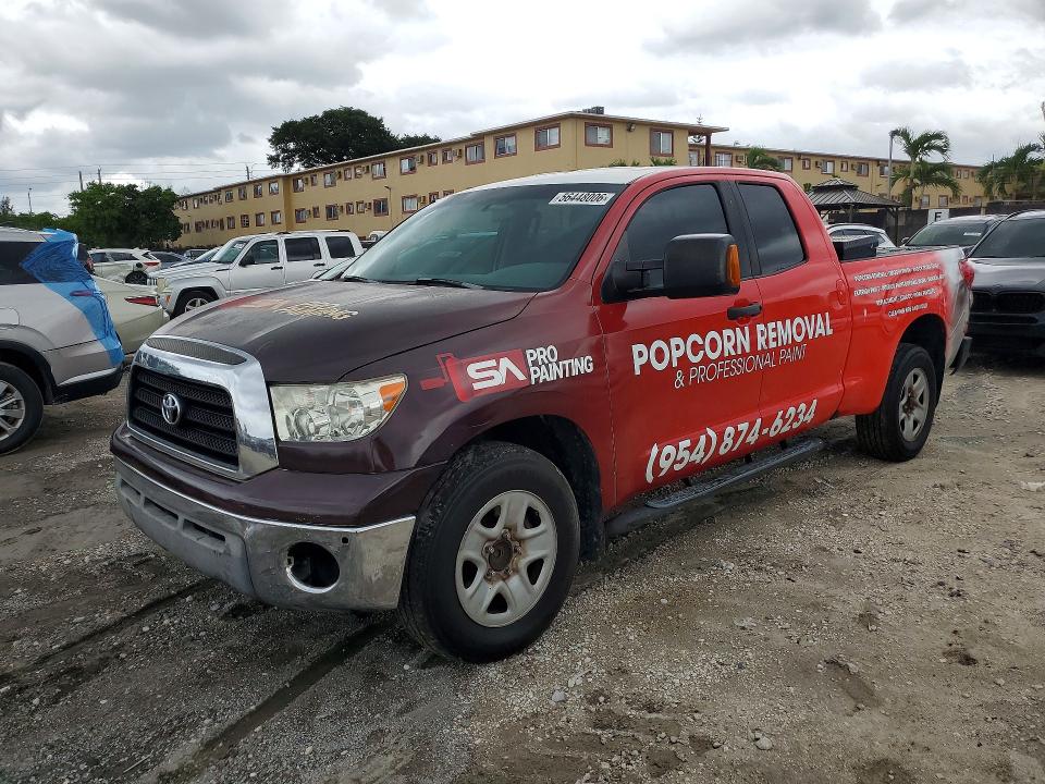 2008 Toyota Tundra VIN 5TFRV54128X043105 COPART salvage auction — MINOR DENT/SCRATCHES, Fl - Certificate Of Title, sold $4,400 on 2026-07-31 (photo 1)