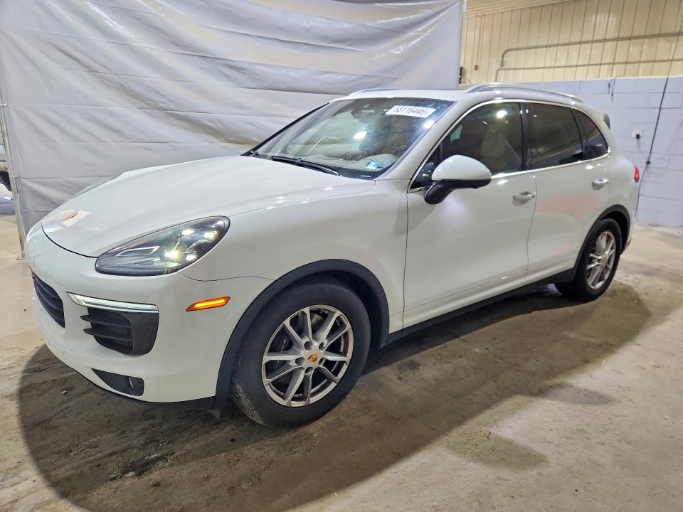 2016 Porsche Cayenne VIN WP1AA2A21GKA10711 COPART salvage auction — FRONT END, PA - CERTIFICATE OF SALVAGE, sold $8,100 on 2026-07-28 (photo 1)
