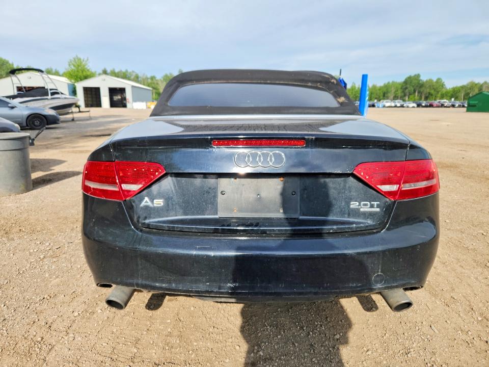 2011 Audi A5 VIN WAUMFBFHXBN008991 COPART salvage auction — FRONT END, ON - PERMIT SALVAGE, sold $700 on 2026-07-16 (photo 6)