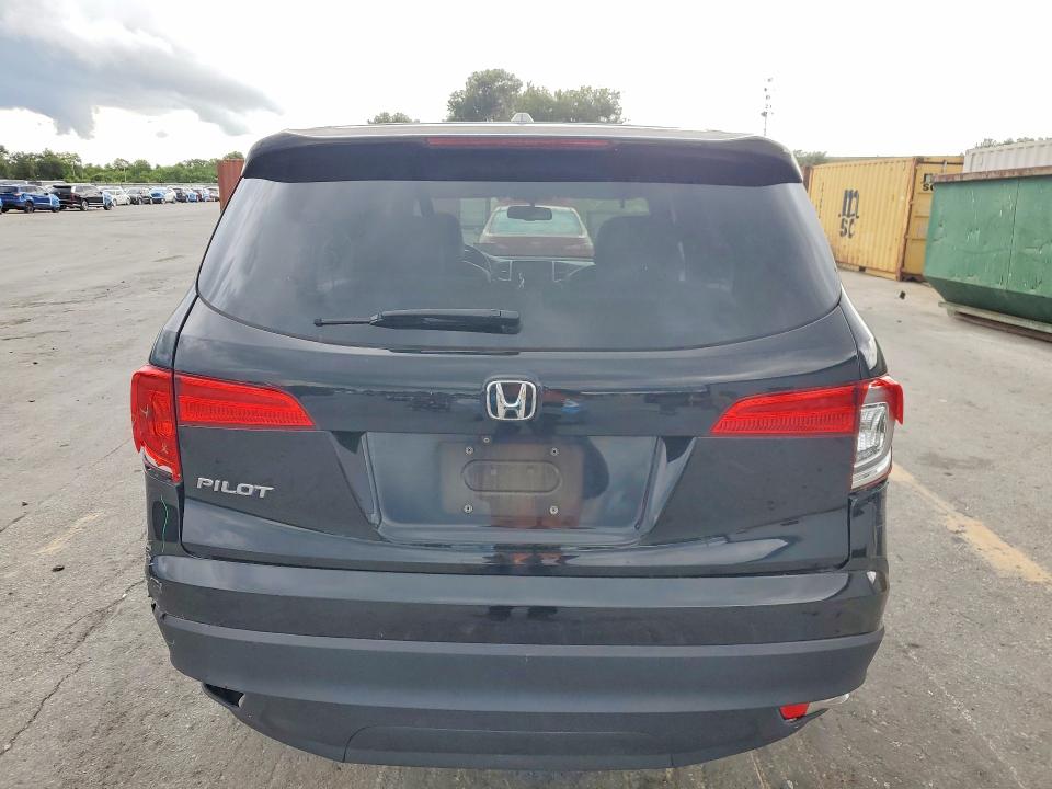 2016 Honda Pilot VIN 5FNYF5H5XGB021335 COPART salvage auction — REAR END, Fl - Cert Of Title Slvg Rebuildable, sold $4,750 on 2026-07-09 (photo 6)